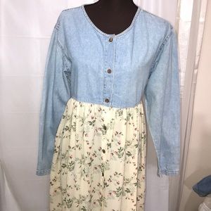 Women’s Dress Boho Size M Express